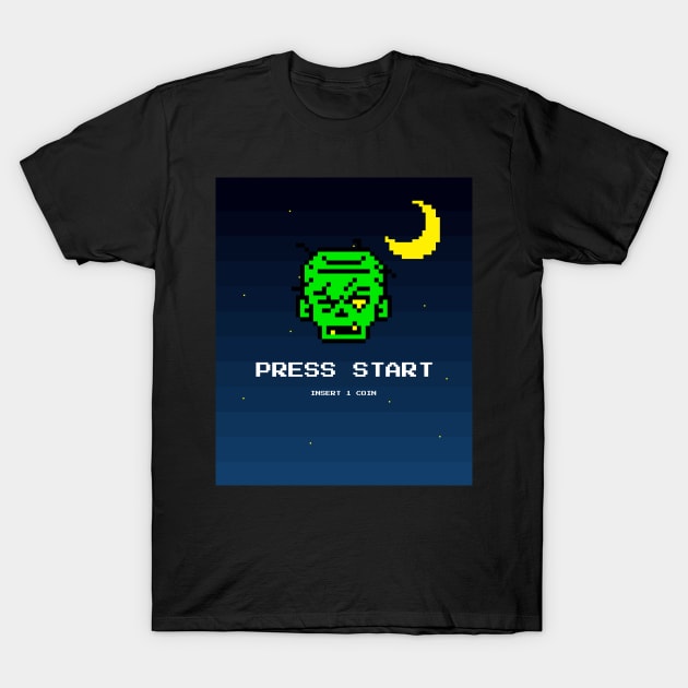 PRESS START T-Shirt by TokerTees